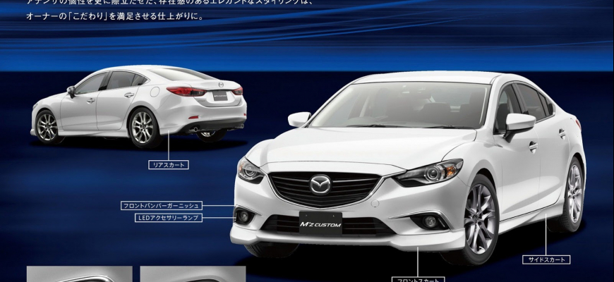 Mazda 6 dostane v Japonsku 3 nové podoby
